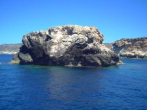 scoglio panettone lampedusa